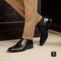 Veyron Windsor Wingtip Oxford – Classic Black