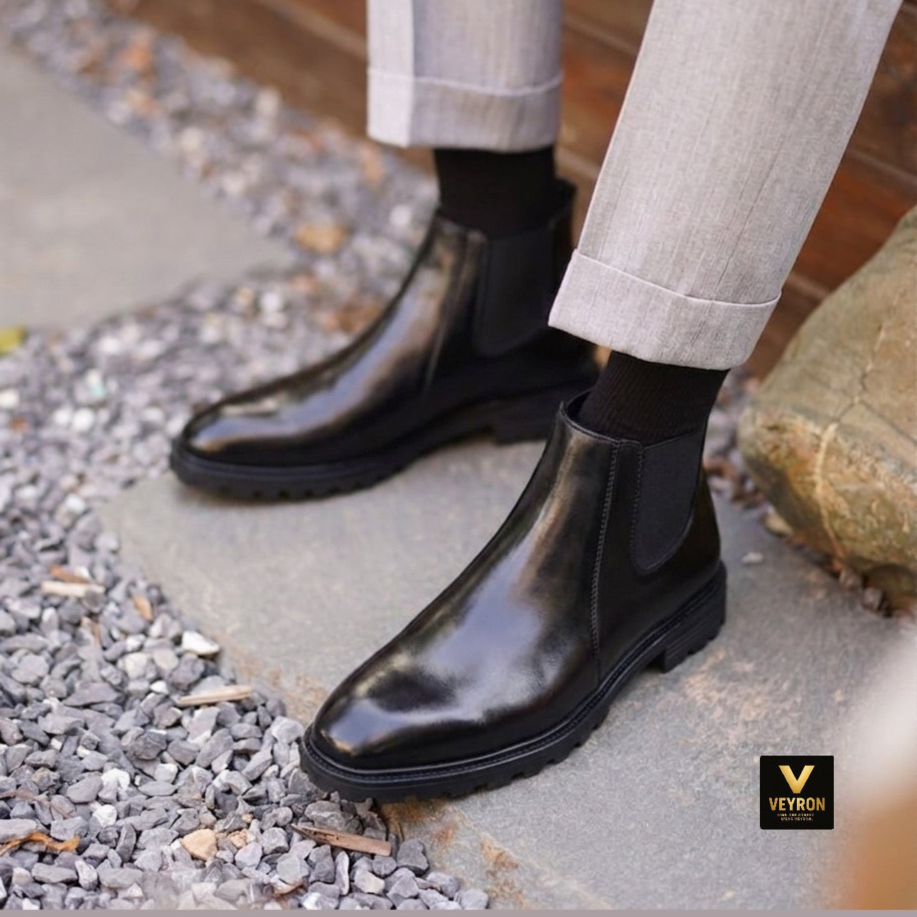 Veyron Windsor Chelsea Boot – Classic Black