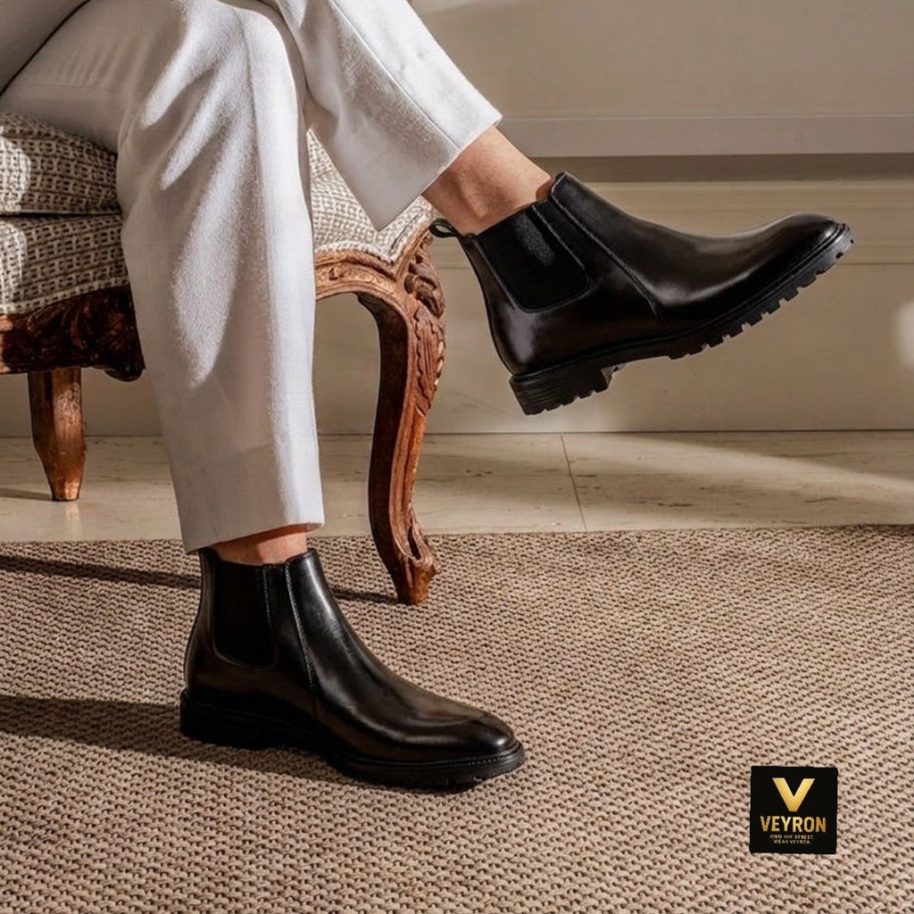Veyron Windsor Chelsea Boot – Classic Black