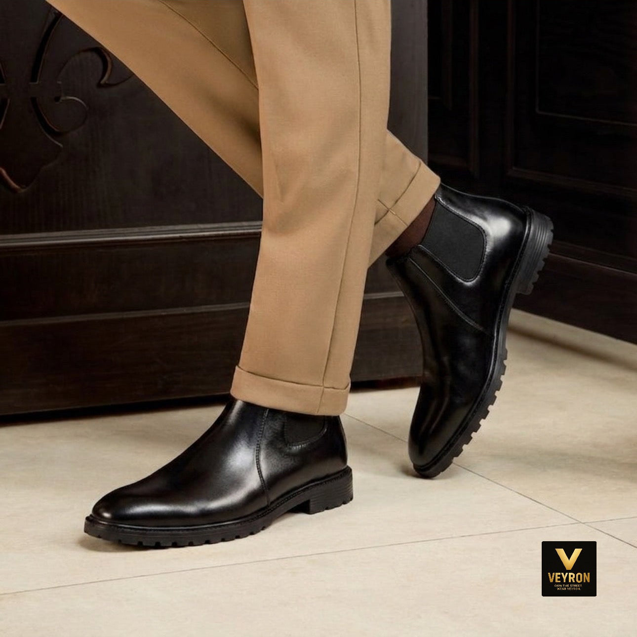 Veyron Windsor Chelsea Boot – Classic Black