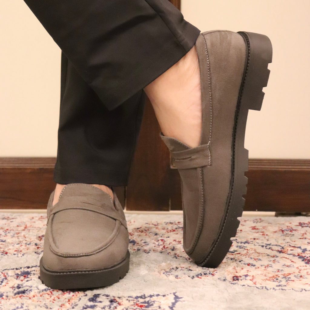 Veyron Chunky Loafer-Grey
