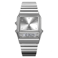 SKMEI 2632 Men’s Quartz Watch | Stylish & Water Resistant- Silver