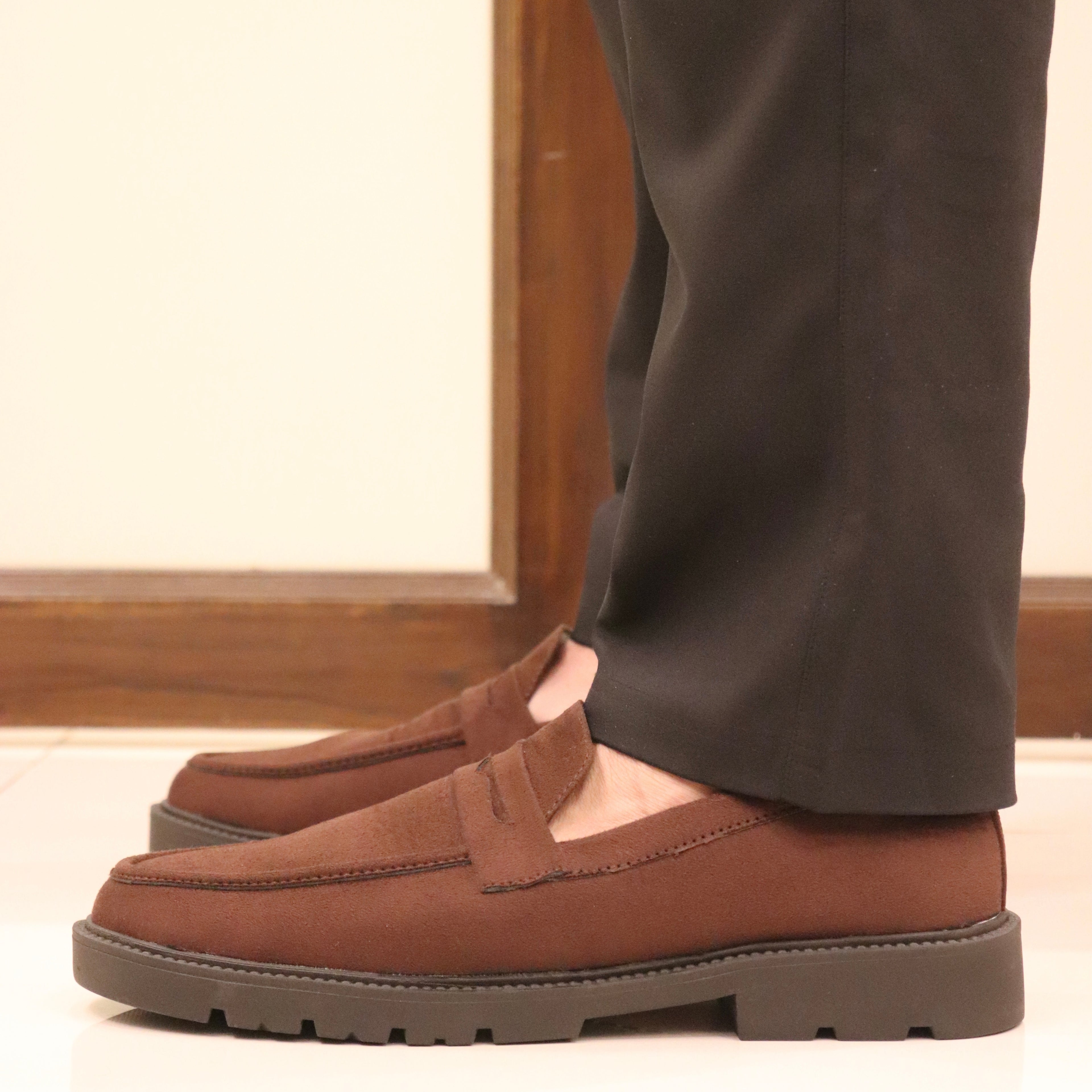 Veyron Chunky Loafer-Brown
