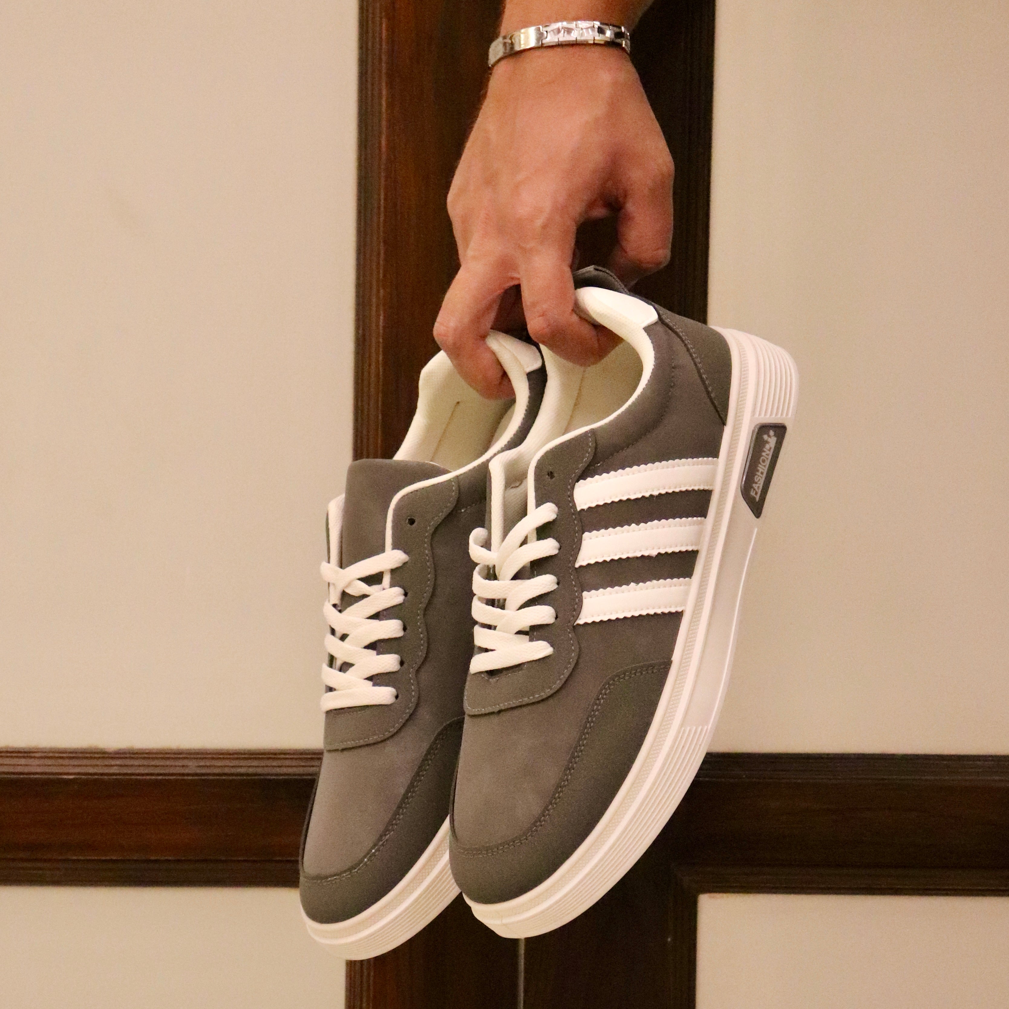 Veyron | Slate Grey Urban Sneaker