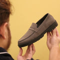 Veyron Chunky Loafer-Grey