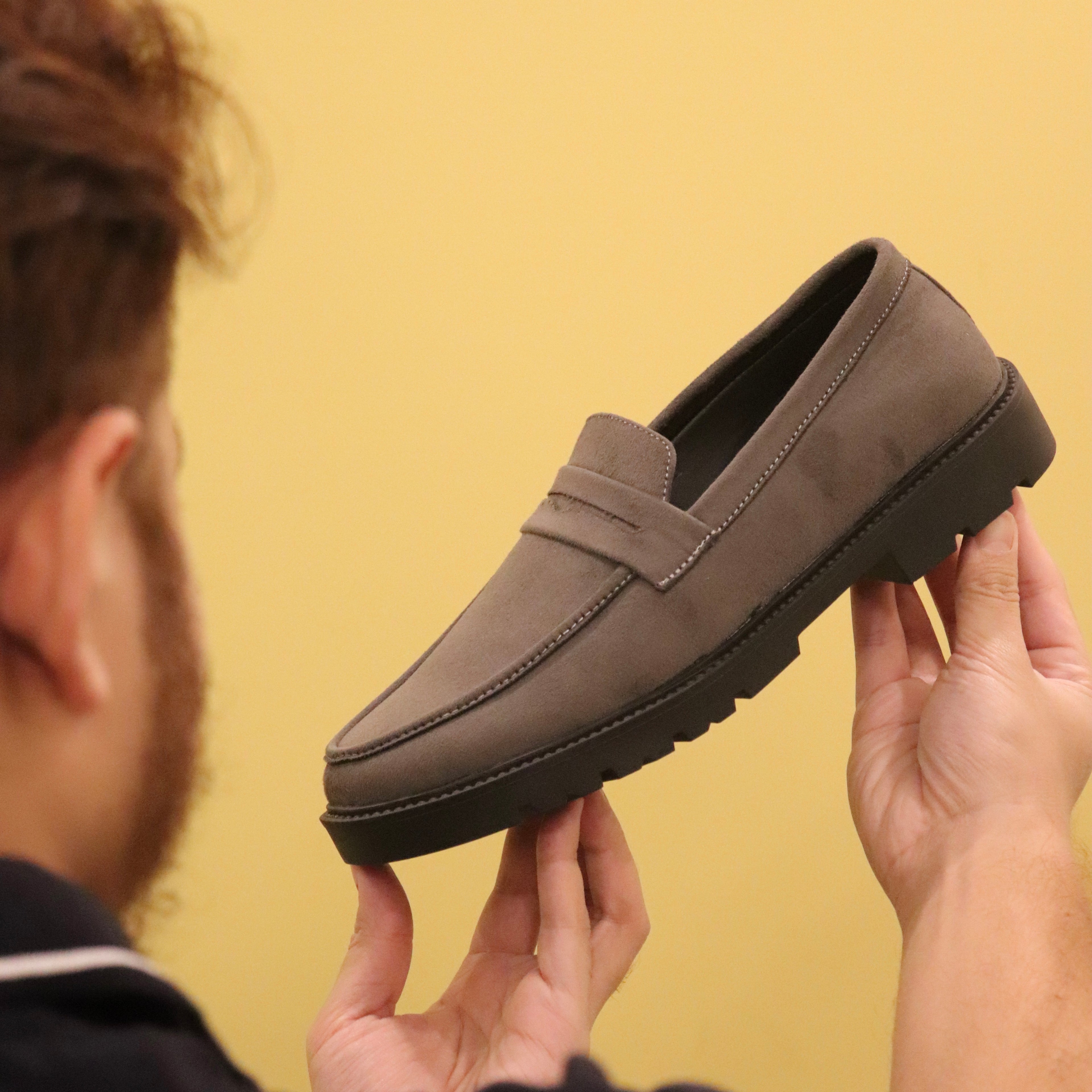 Veyron Chunky Loafer-Grey